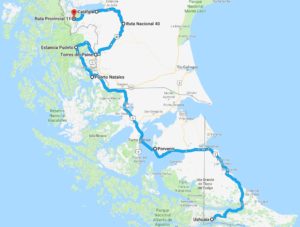 De route