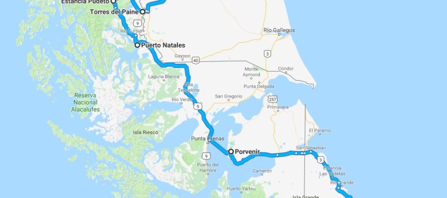 De route
